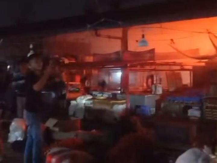 Pasar Parung Sebanyak 3 Los Di Lalap Api