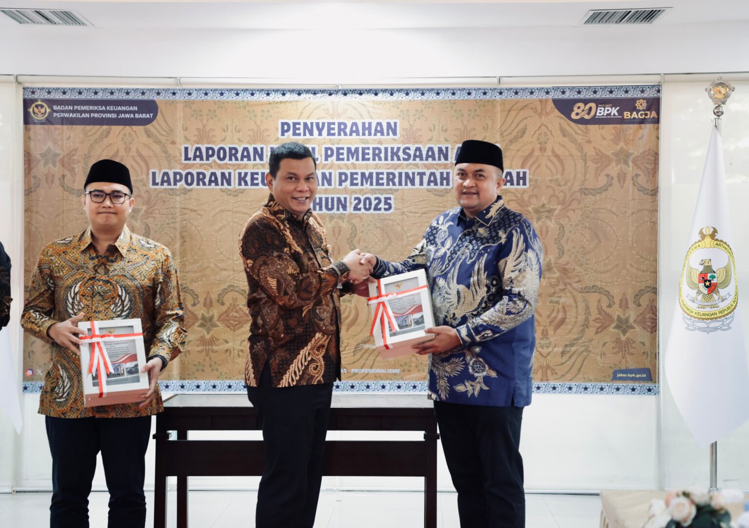 Pemkab Bogor Raih Opini WTP, Rudy Susmanto Komitmen Perbaiki Pelayanan Publik
