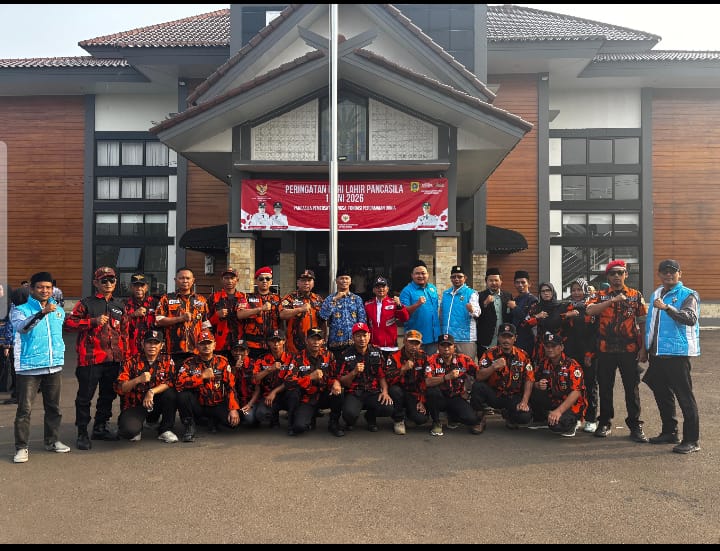 Kecamatan Dramaga Gelar Upacara Hari Lahir Pancasila Sekaligus Sambut Hari Jadi Bogor ke-544