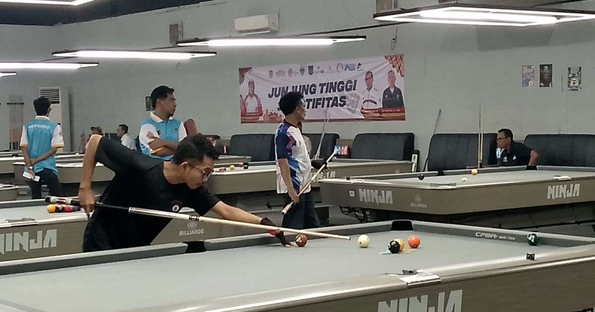 Bupati Cup Biliar Antar SKPD Meriahkan HJB ke-544, Perkuat Kebersamaan dan Sportivitas ASN