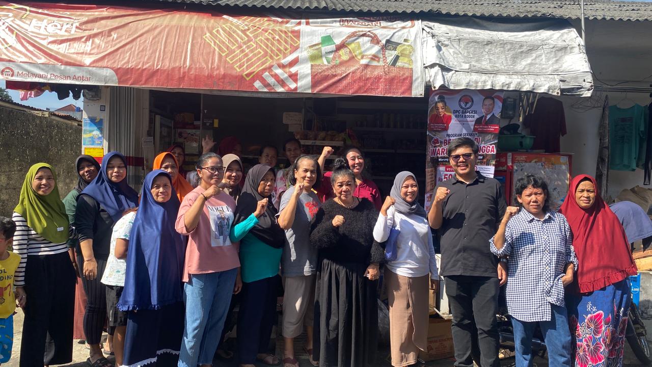 Ceu Atty Ajak Warga Bogor Belanja di Warung Tetangga untuk Dukung UMKM